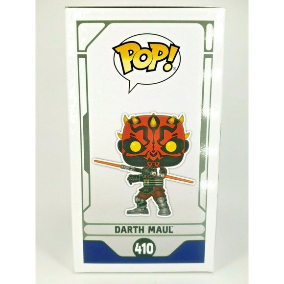 Funko 410 DARTH MAUL Bobble Head Star Wars New Unopened - Picture 3 of 8